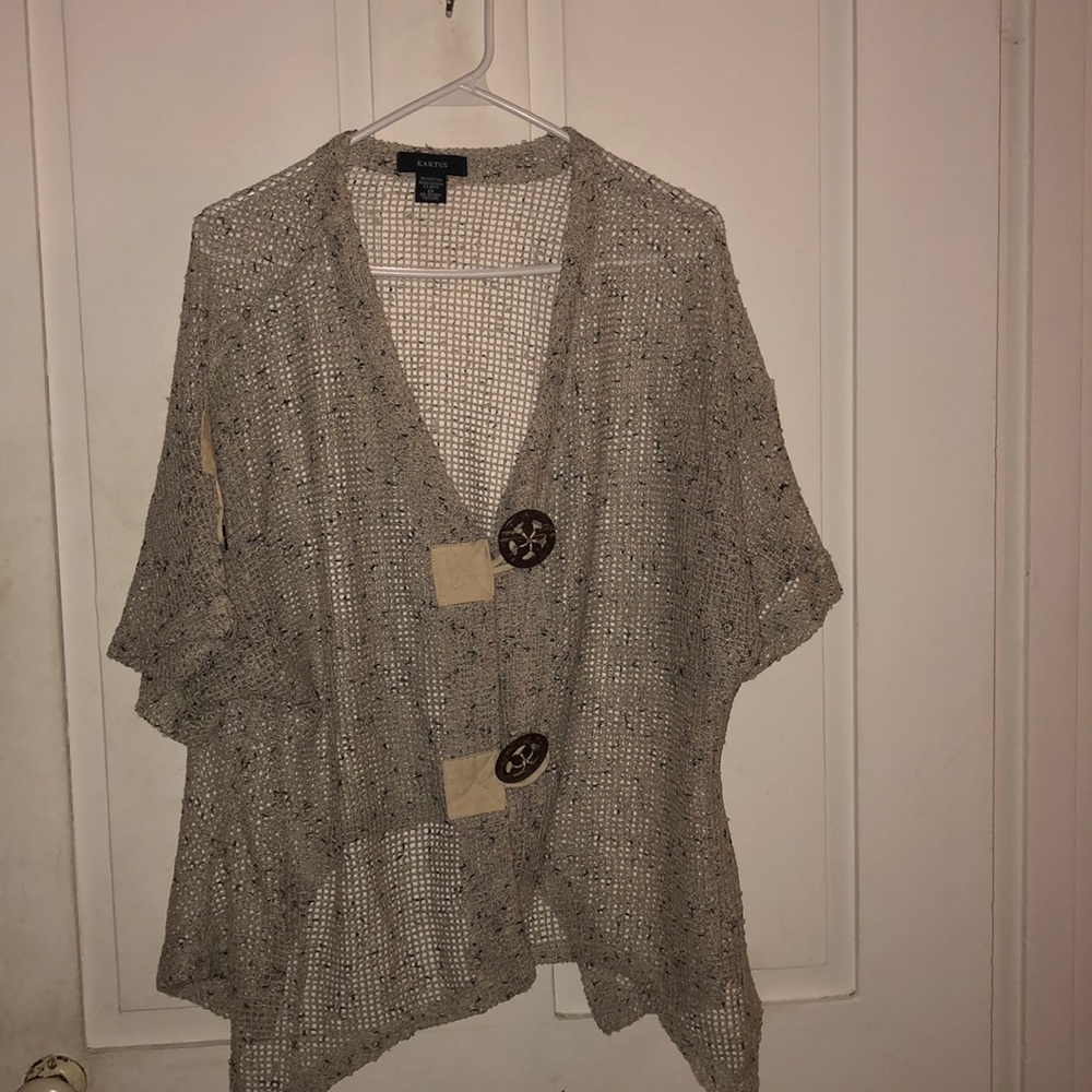 2XL Knit Cardigan